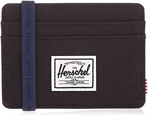 herschel supply co mens charlie rfid blocking card holder|charlie rfid wallet.